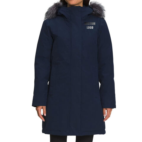 Jaket Musim Dingin Hangat Tahan Air Parka Berinsulasi Mantel Mode Parka Wanita Ukuran Plus dengan Tudung Bulu Imitasi for sale at factory direct price