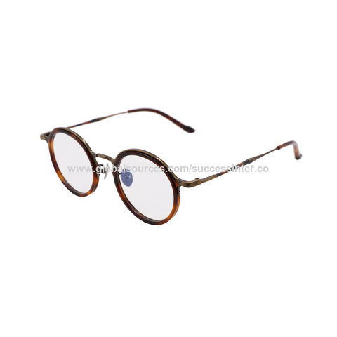 Unisex-Aktionsbrillengestell in spezieller Form, hochwertiges optisches Titangestell, Brillenfassung mit mehreren Farboptionen for sale at factory direct price