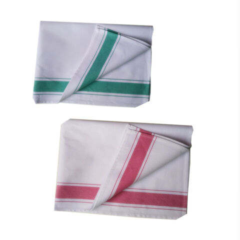 Muestra gratuita de servilletas de tela de algodón, manteles blancos para aerolíneas, fundas rectangulares para mesas. for sale at factory direct price