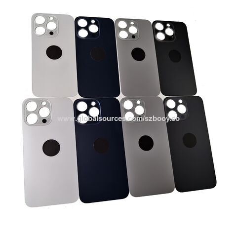 Vente en gros de coques arrière pour iPhone 15 Pro Max, pièces de rechange en verre arrière pour réparation d'iPhone 15 Pro Max for sale at factory direct price