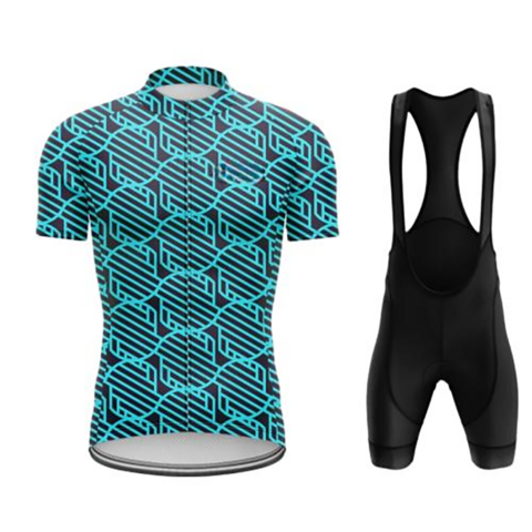 2024 Fabrikpreis Leichte, kurzärmelige Fahrradbekleidung aus Polyester, atmungsaktives, schnelltrocknendes Fahrradtrikot-Set für Erwachsene for sale at factory direct price