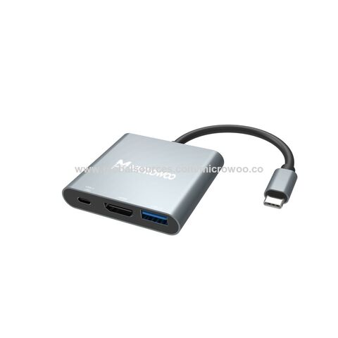 Hubs USB Tipo C para HDMI 3 em 1, 4 em 1, 7 em 1 personalizados com preço de fábrica mais vendidos