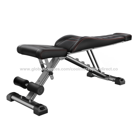 Banco de Exercícios Utilitário para Posições Verticais, Inclinadas, Declinadas e Retas SB-261W, Preto - Ideal para Ginásios e Treino em Casa for sale at factory direct price