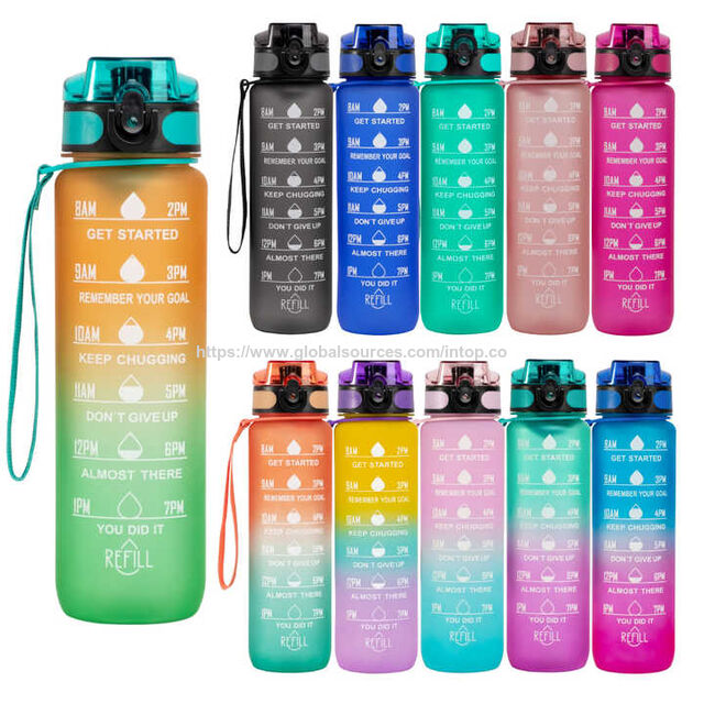 Bouteilles d'eau de sport Meilleures ventes Sans BPA Tritan Bouteille d'eau de sport avec logo personnalisé, bouteille shaker en plastique for sale at factory direct price