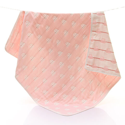 Luxury travel blanket white cotton blanket thick soft blanket thick warm blankets jacquard throw blanket newborn wearable