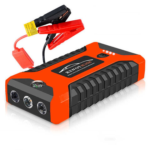 Arrancador de Carro 12V 20000mAh Power Bank Portátil para Celulares, Tablets, Auxiliar de Partida de Bateria de Motor, Emergência Automotiva