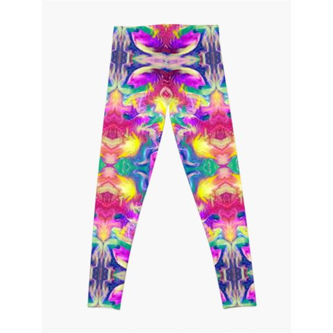 Legging Wanita Desain Seni Psychedelic Fantasi, Legging Yoga Full Print for sale at factory direct price