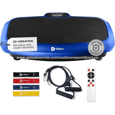Mini Vibration Plate - Whole Body Vibration Platform Exercise Machine - Home & Travel Workout Equipment for Weight Loss, Toning for sale at factory direct price