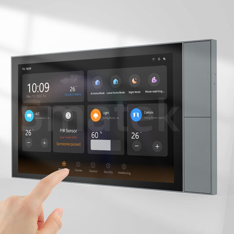 Tuya Zigbee 10 Inch Smart Home Control Panel With Tuya Zigbee Gateway ...