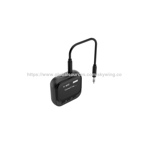 Émetteur et Récepteur Bluetooth AUX à Faible Latence OLED ODM/OEM pour TV/Jeux/Voiture/Maison/PS4, pour 2 AirPods/Casques