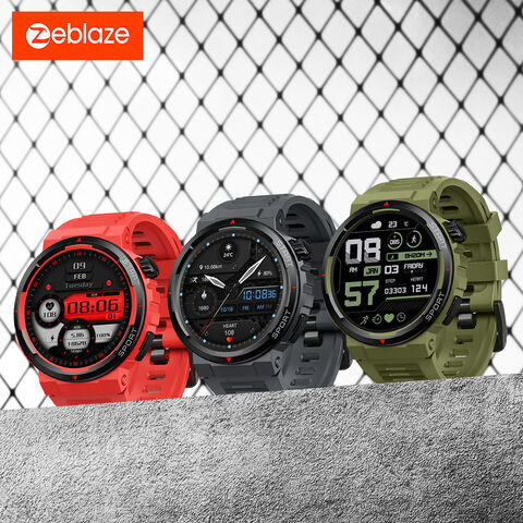 Nuevo Zeblaze Ares 3 Plus con Pantalla AMOLED HD de 1.43'' Siempre Encendida, Smartwatch con Llamadas de Voz, Más de 100 Modos Deportivos, Pulsera Inteligente