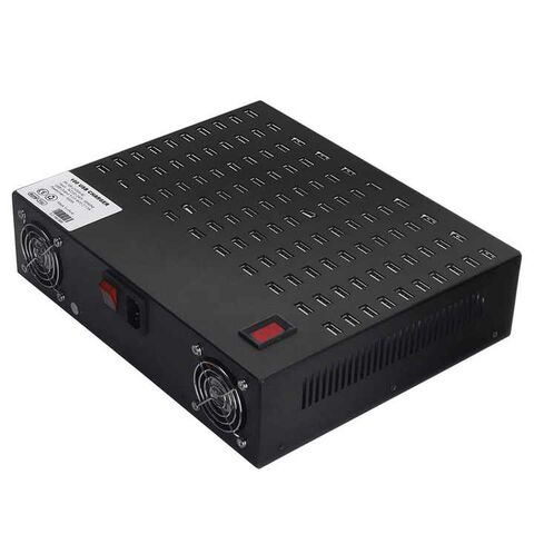 Estación de Carga USB de 800W y 100 Puertos, Cargador de Pared Rápido para Smartphones - Base de Carga USB Múltiple