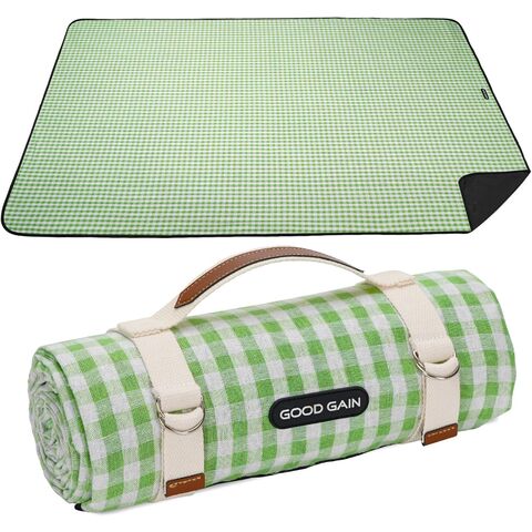 Mantas de Picnic Extra Grandes para Exterior - Manta de Picnic Impermeable con Correa de Transporte | Manta de Picnic Lavable a Máquina con Respaldo a Prueba de Arena