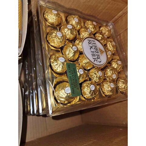 Fournisseur de Chocolats Fins Ferrero Rocher, 24 Pièces, 300g, Collection Ferrero Rocher. Vente en gros.