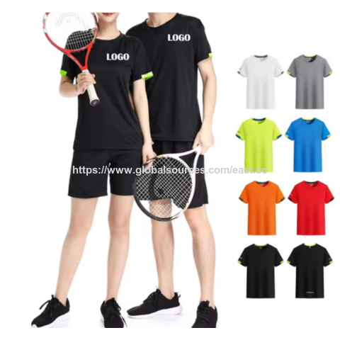HIC Camiseta al por mayor de alta calidad, 130 g, 100% poliéster, tejido de red, secado rápido, logotipo personalizado, ropa de trabajo corporativa, camiseta publicitaria activa for sale at factory direct price