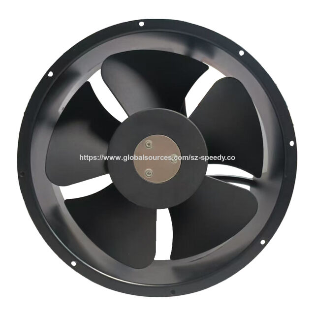 Schneller, hochwertiger, leistungsstarker bürstenloser 220V-240V AC 25489 Lüfter 254*254*89 mm zur Kühlung von elektronischen Geräten