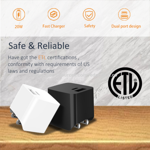 Cargador USB C al por mayor para viajes, cargador de pared de carga rápida para teléfonos móviles, adaptador para iPhone for sale at factory direct price