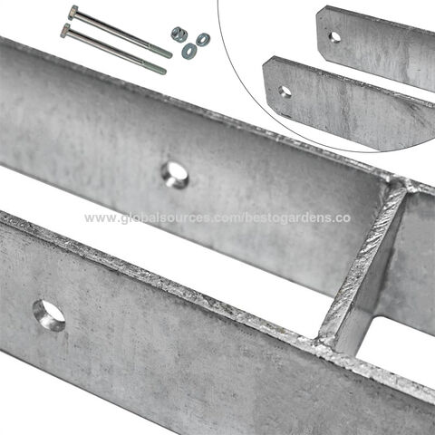 Anclajes de Tierra de Larga Duración para Estacas de Jardín y Vallas - Bases de Anclaje Tipo H Resistentes al Óxido para Mayor Estabilidad for sale at factory direct price