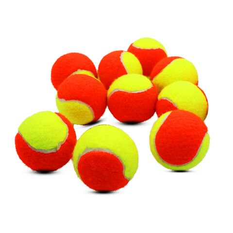 Balle de tennis d'entraînement souple et élastique pour enfants. Fabriquée en caoutchouc avec revêtement en feutre. Diamètre de 6,5 cm. for sale at factory direct price
