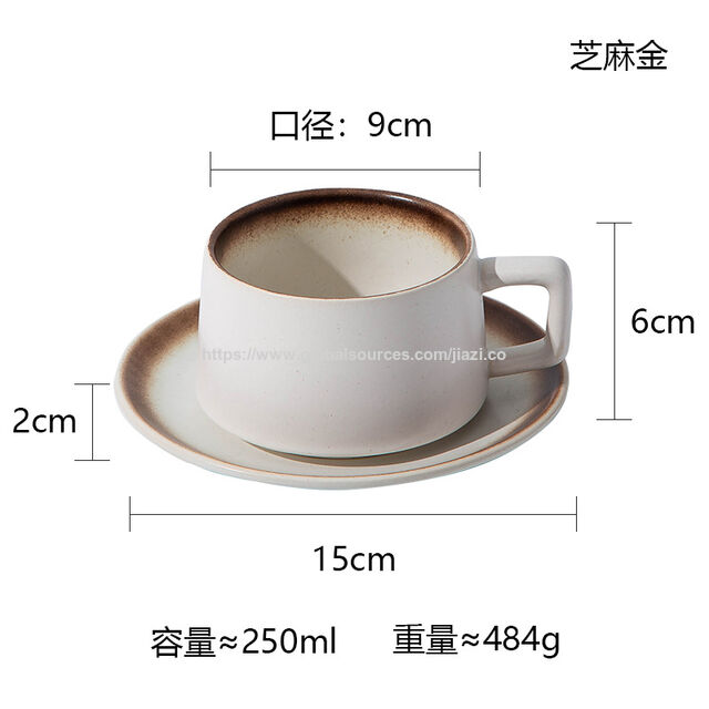 Tasses à thé en gros pour hôtels, restaurants et particuliers, logo personnalisé, tasses à café de luxe, tasses en céramique, 250 ml for sale at factory direct price