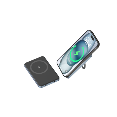 SlimPower Pro 10000mAh Magnetisches Ladegerät, Entwickelt mit einem praktischen und platzsparenden Ladehalter for sale at factory direct price
