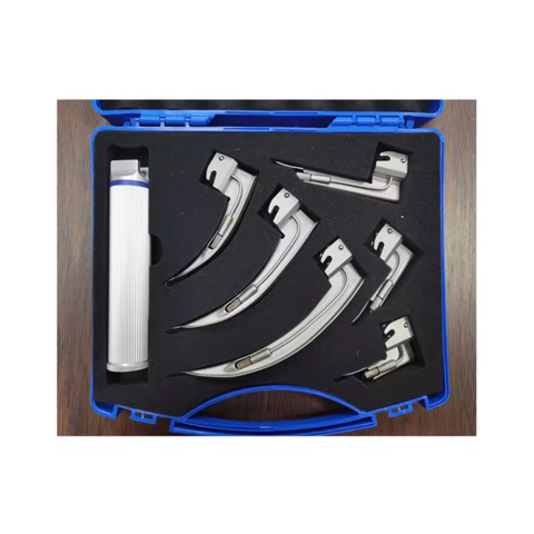 Hochwertiges, autoklavierbares Laryngoskop-Komplettset mit 2,8V LED-Lampe für helles, fokussiertes Licht im Großhandel for sale at factory direct price