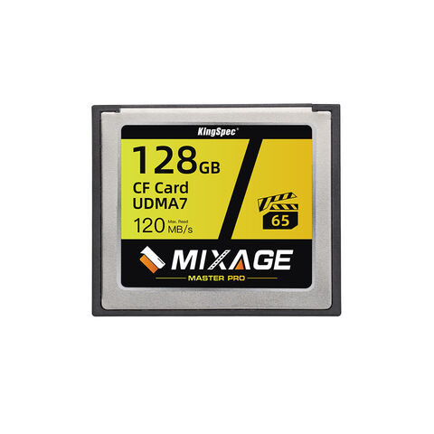 KingSpec Haute Professionnel caméra compact flash extrême pro carte mémoire 64GB 128GB 256GB cf carte for sale at factory direct price