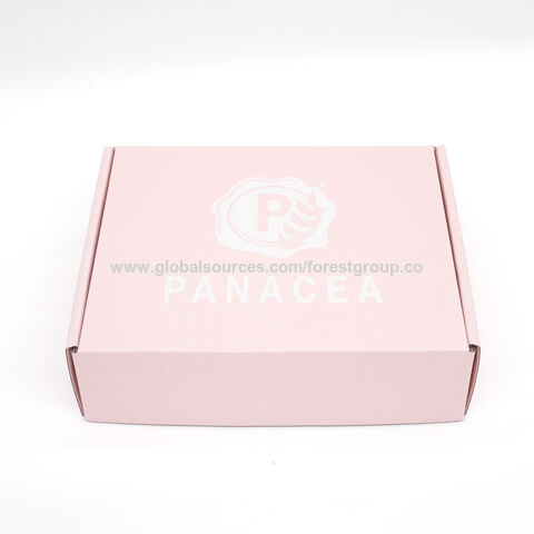 Wholesale High-quality Pink Pantone Color Paper Box With Logo Printing ...