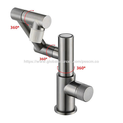 Graue Temperaturanzeige Elektrische Waschtischarmaturen Edelstahl Badarmatur für B2B for sale at factory direct price