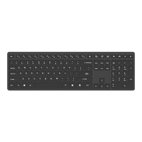 Claviers sans Fil en Gros Ultra-Mince Taille Standard avec Pavé Numérique pour Ordinateur PC de Bureau for sale at factory direct price