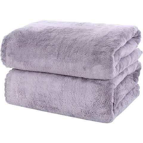 Premium Badetuch-Set - Schnelltrocknend - Hochabsorbierende Mikrofaser-Korallenvlies-Handtücher - Vielseitig einsetzbar für Bad und Fitness