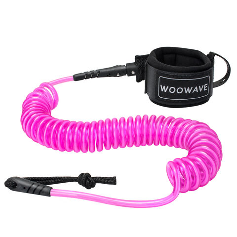Woowave Accesorios de Surf Leash Enrollado Regular de 7 pies para SUP for sale at factory direct price