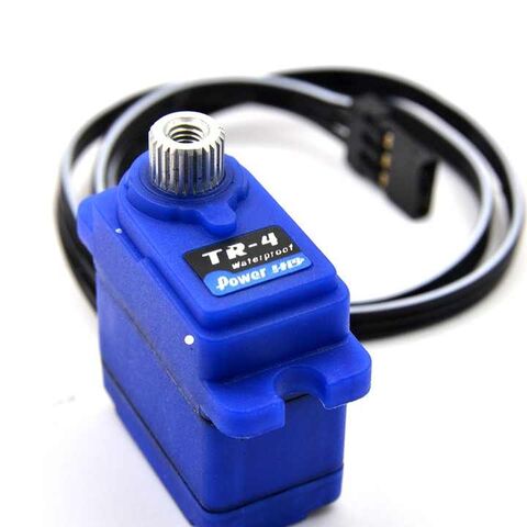 Power HD TR-4 PowerHD TR4 Mini Servo Digital 7.4V 2.6KG à Prova D'Água com Engrenagens de Metal para TRX4 RC, Peças de Modelismo
