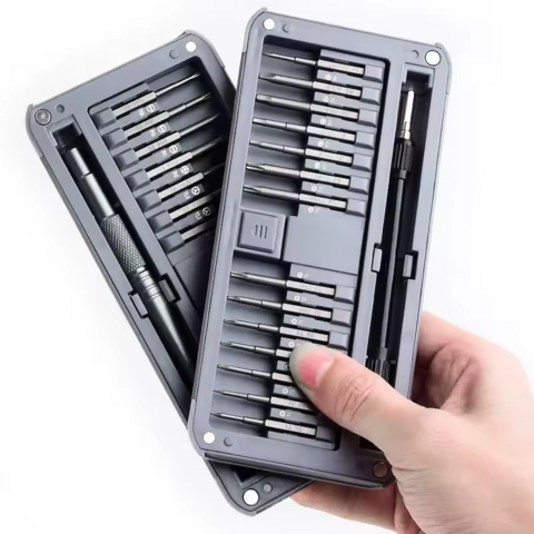 Jeu de 30 tournevis 1 Phillips, plat, Torx pour réparation de lunettes, téléphones portables, ordinateurs, appareils photo, ensemble d'embouts de tournevis