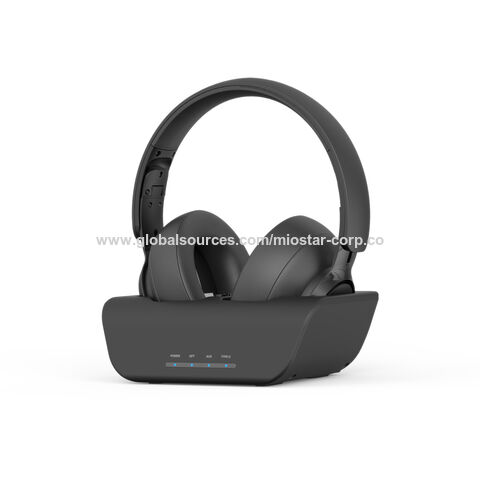 Auriculares TV Privados Miostar, modelo dual, 2.4G+Bluetooth, Baja latencia 25ms