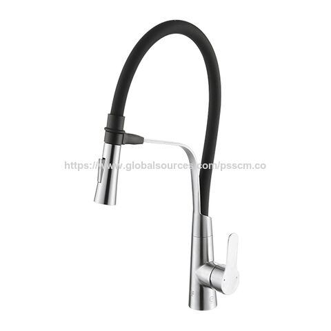 Grifo de Cocina Moderno Giratorio Extraíble de Acero Inoxidable Cepillado para Agua for sale at factory direct price