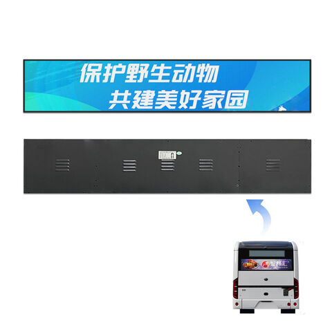 Customized Color And Dimension Bus Station Broadcaster Led Digital ...