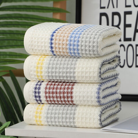 Serviette pour le visage, douce et simple, 100 % coton, gants de toilette pour un usage quotidien, adaptés à la maison et à l'hôtel-1