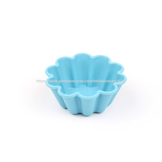 Silikonformen zum günstigen Preis für DIY, Silikon-Mini-Muffin-Form, Blumenform für Kuchen for sale at factory direct price
