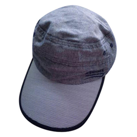 قبعة عسكرية رجالية بحافة منحنية مسبقًا، مصنوعة من قماش قطني مبرد، مغسولة بالحصى JX for sale at factory direct price