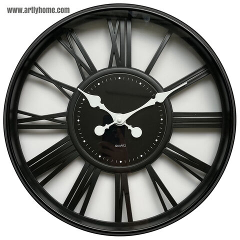 Reloj de pared con forma de neumático de diseño novedoso para decoración de hogar, tienda de coches y talleres