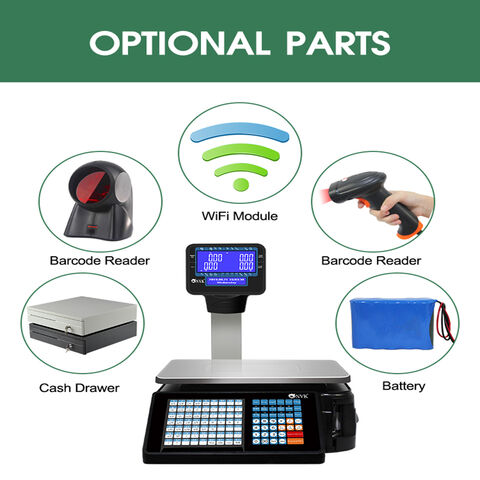 Best Quality Cas Pos Interface Scale Barcode Weighing Scale With Free ...