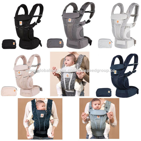 Egobaby portabebés Breeze, soporte tipo fular, correas para el hombro para recién nacidos, portabebés cómodo y transpirable