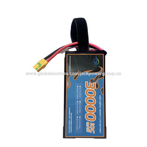 Fabrikpreis 30000mAh 6S1P 23.4V Drohnen Batterie Hochvolt Lipo Akku 10C Dauerentladung 20C Burst Wiederaufladbar für Industrie Drohnen for sale at factory direct price