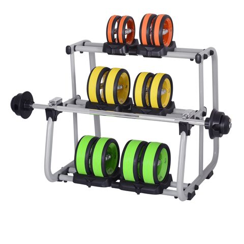 Equipo de fitness multifuncional para entrenar los músculos pectorales y la fuerza de los brazos. Se puede utilizar con barras.