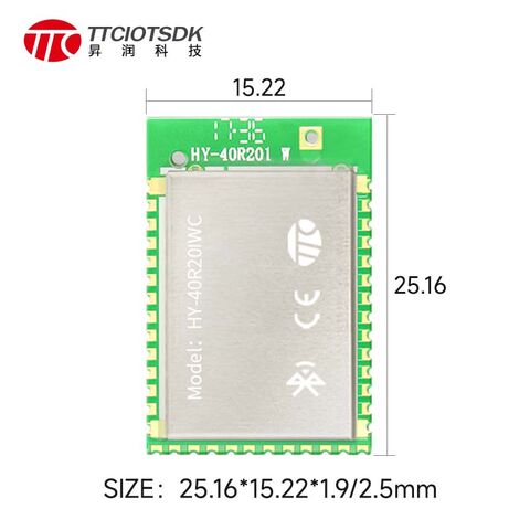 Modul BLE daya ultra rendah BLE 5.0 menggunakan chip CC2640 dari TI, harga pabrik. for sale at factory direct price