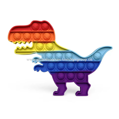 Wholesale Promotion Many designs sensory toys Silicone Popper Bubble Fidget Toys