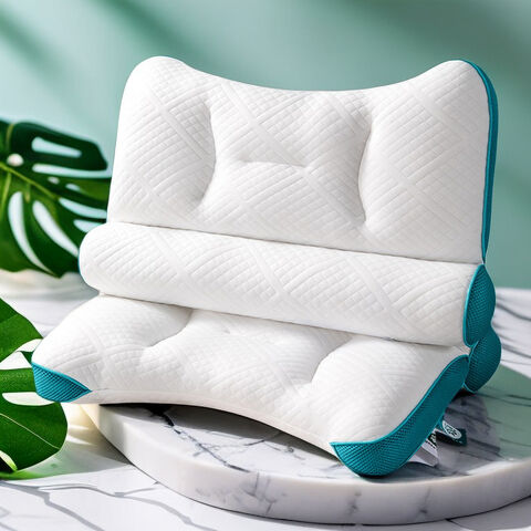 Almohada para dormir con soporte de espuma viscoelástica – Diseño ortopédico para máximo confort, material hipoalergénico y tejido transpirable. Ideal para mayoristas y distribuidores.