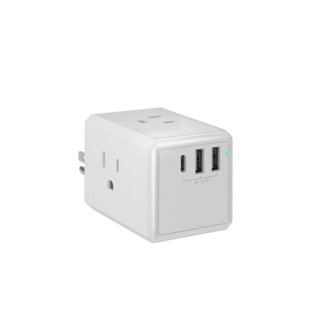 Hersteller OEM/ODM ETL-konforme 3-fach USB-Lade-AC-Steckdosenleiste mit USB für Homeoffice in den USA