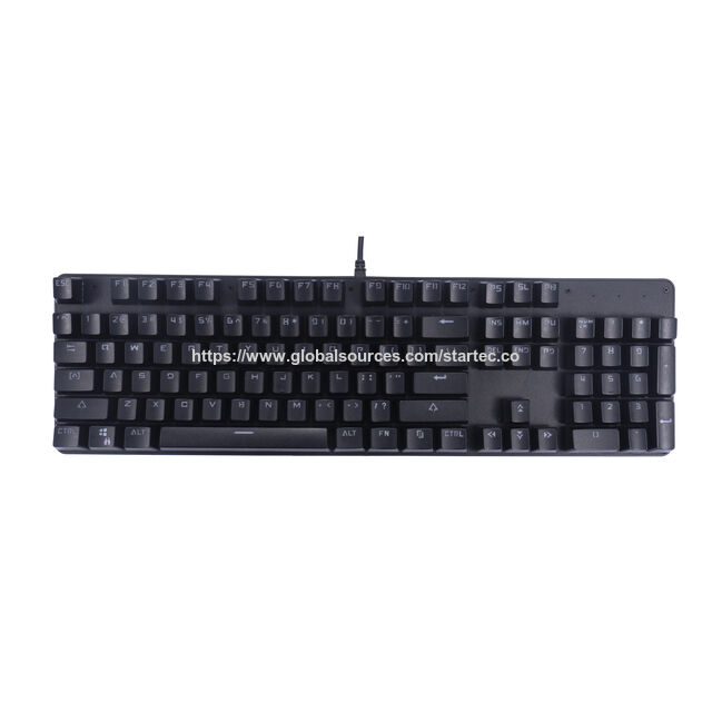 Keyboard Gaming Mekanik Ergonomis, Tahan Lama Dapat Dilepas Kabel Tipe